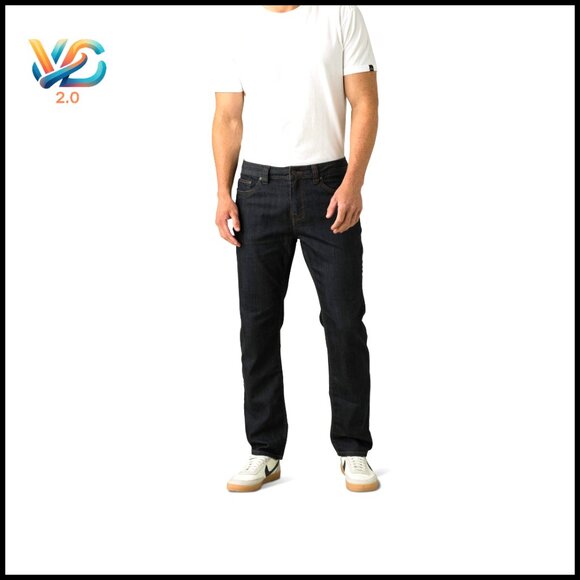 Slim Fit Organic Cotton Stretch Jeans with Faux Suede Patch